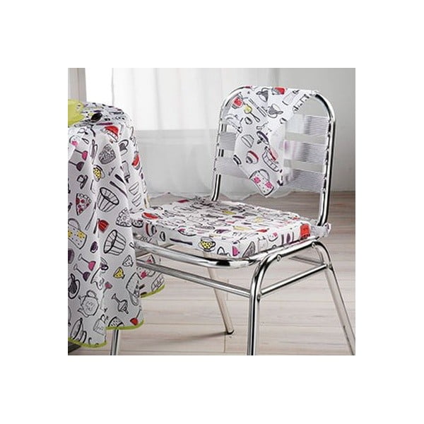 Poduszka na krzesło Lulu Morning, 40x40 cm