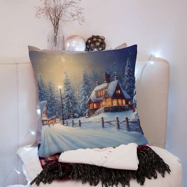 Poszewka na poduszkę ze świątecznym motywem 43x43 cm – Mila Home-image-3