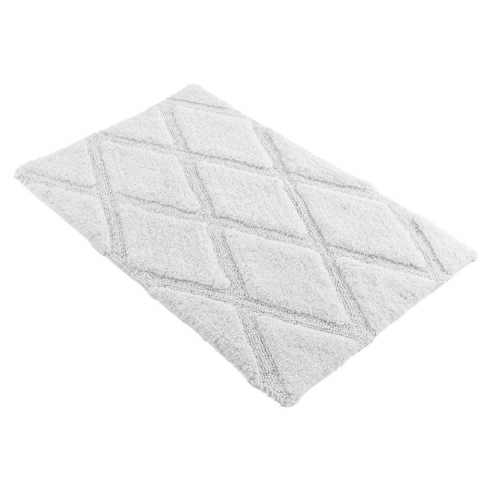 Biały dywanik łazienkowy 50x80 cm Thais – douceur d'intérieur (zdjęcie 5)