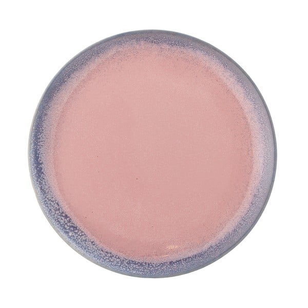 Jasnoróżowy kamionkowy talerz ø 26,5 cm Paula – Bloomingville-image-3