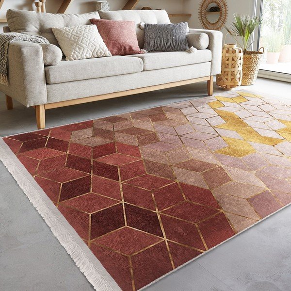 Różowy dywan 80x150 cm – Mila Home-image-3