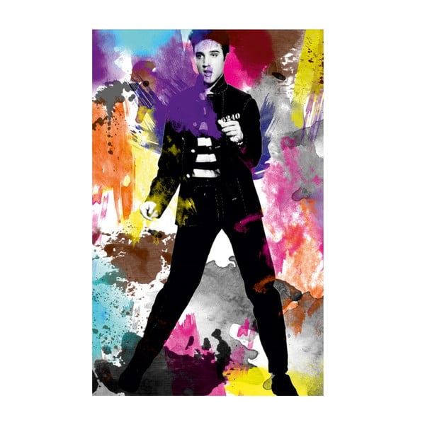 Obraz Król Elvis, 45x70 cm