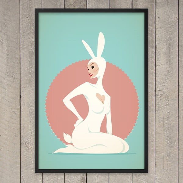 Plakat "Bunny girl", 29,7x42 cm