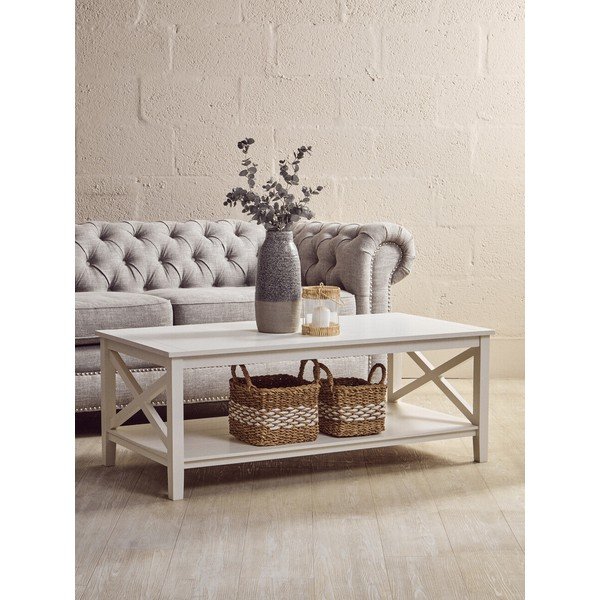 Biały stolik 60x120 cm Heritage – Premier Housewares-image-3