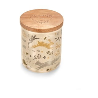 Ceramiczny pojemnik na herbatę z bambusową pokrywką Cooksmart ® Woodland, 500 ml