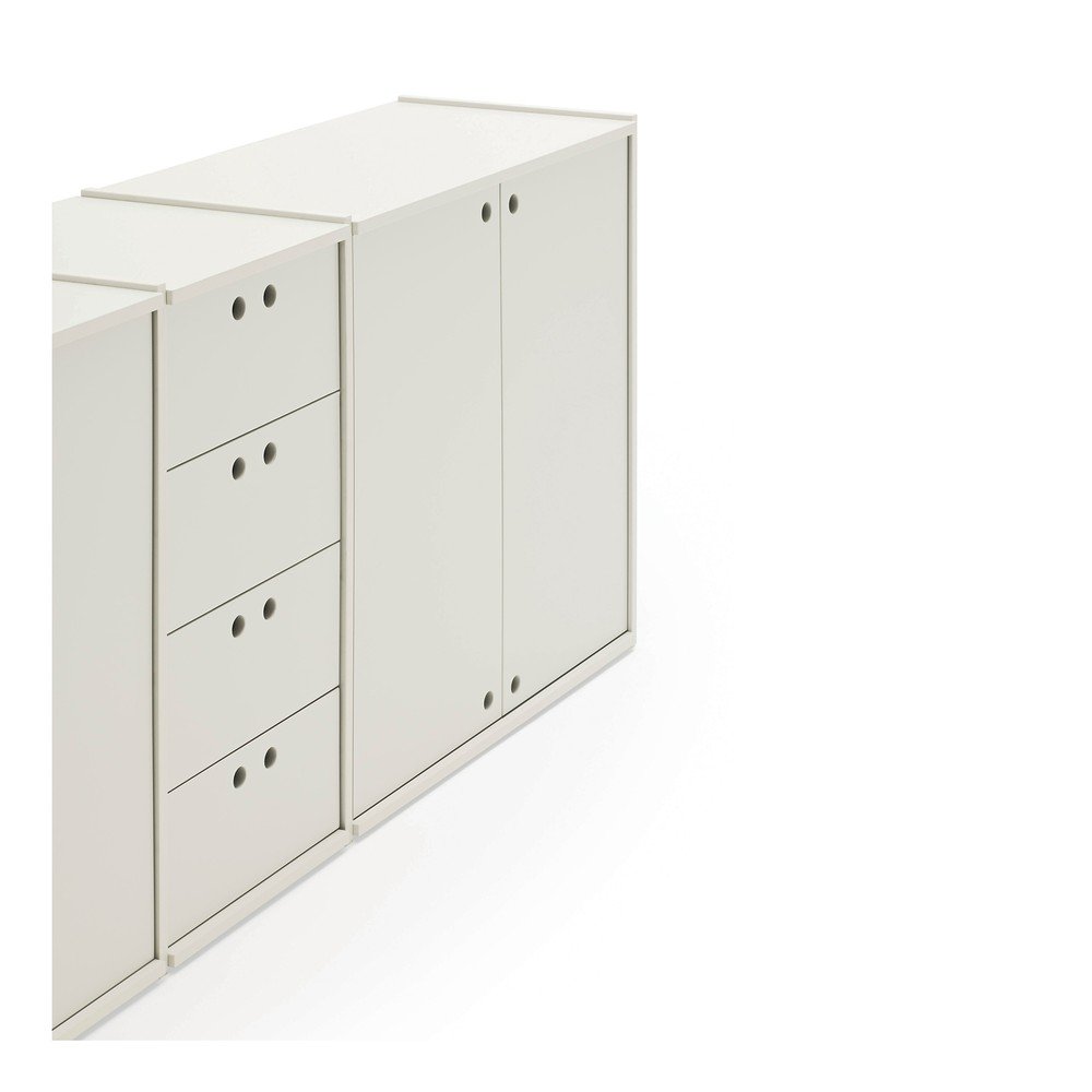 Kremowa komoda 197x80x40 cm Wally – Teulat (zdjęcie 8)