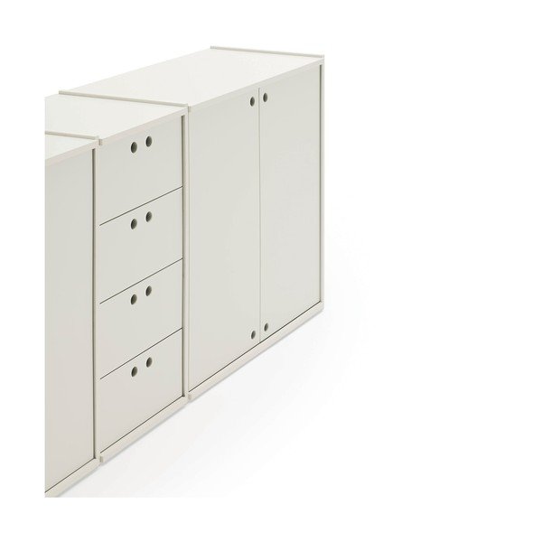 Kremowa komoda 197x80x40 cm Wally – Teulat-image-3
