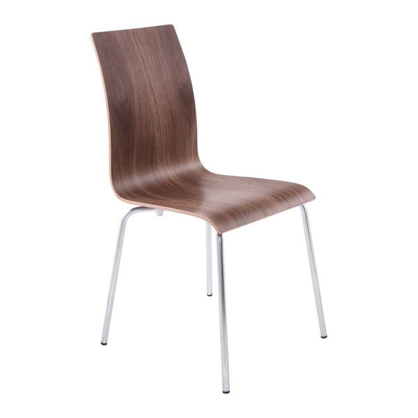 Krzesło do jadalni z drewna orzechowego Kokoon Design Classic