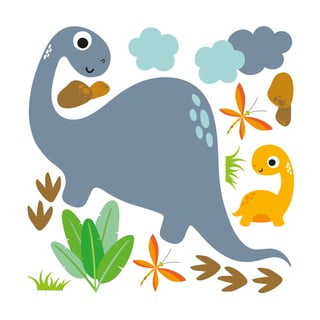 Zestaw naklejek dziecięcych Ambiance Cute Dinosaurus Stickers