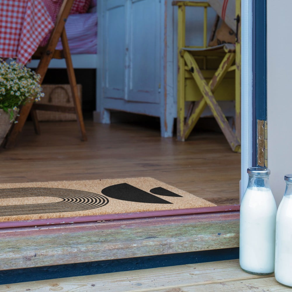 Wycieraczka z włókna kokosowego 40x60 cm Half Moon – Artsy Doormats (zdjęcie 10)