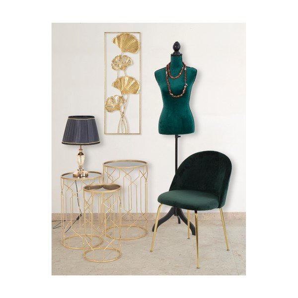 Zestaw 2 zielonych krzeseł Mauro Ferretti Luxury-image-1