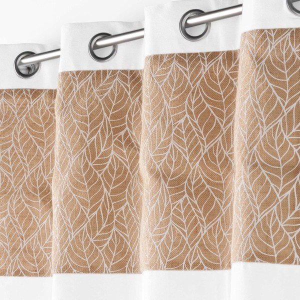 Biała zasłona 140x240 cm Kalinda – douceur d'intérieur-image-1