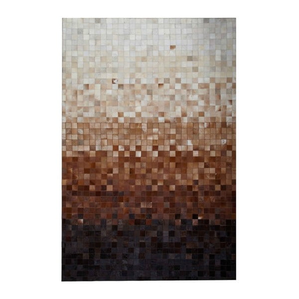 Dywan skórzany Sao Paulo Brown, 120x180 cm