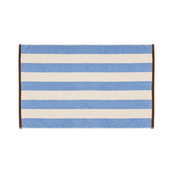 Niebieski tekstylny dywanik łazienkowy 50x80 cm Gobo – noo.ma