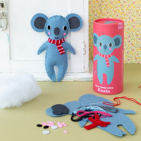 Zestaw kreatywny Sew Your Own Koala – Rex London-image-1