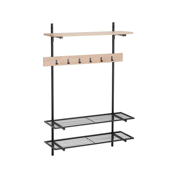 Beżowy metalowy zestaw do przedpokoju 100x150x25 cm Gilda – Ellos Home