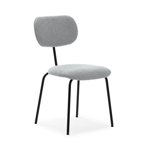 Jasnoszare krzesła zestaw 4 szt. Dash – Marckeric