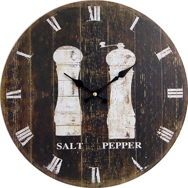 Zegar Salt and Pepper, 34 cm