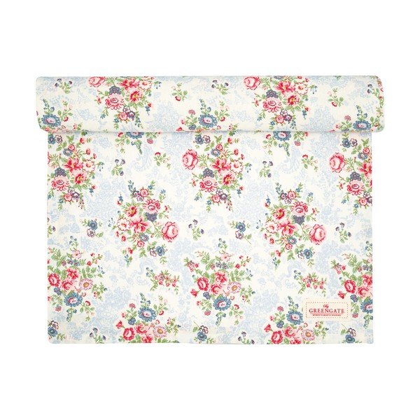 Bawełniany bieżnik Green Gate Ailis, 45x140 cm