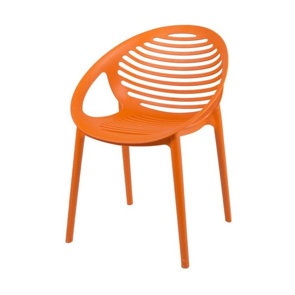 Pomarańczowe krzesło Canett Elements