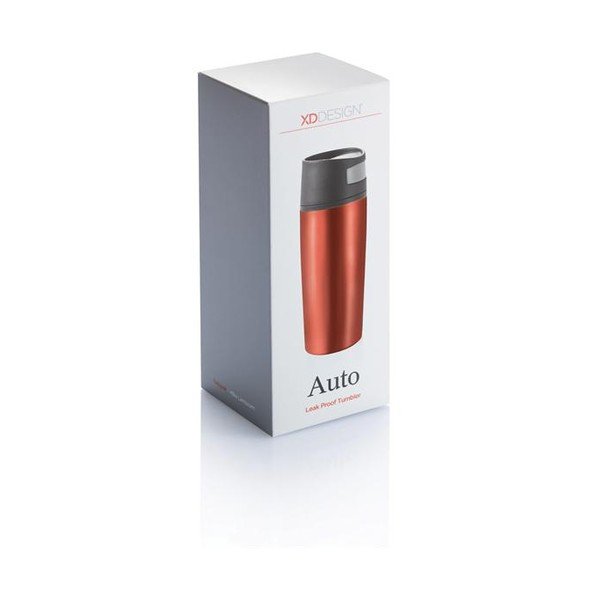 Czerwony kubek termiczny do auta XD Design, 300 ml-image-2