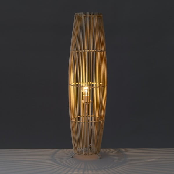 Naturalna lampa stojąca z bambusowym kloszem (wys. 88 cm) Natural Way – Casa Selección-image-1