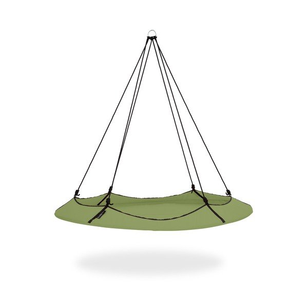 Zielona huśtawka ogrodowa ze stojakiem –  Hangout Pod-image-3