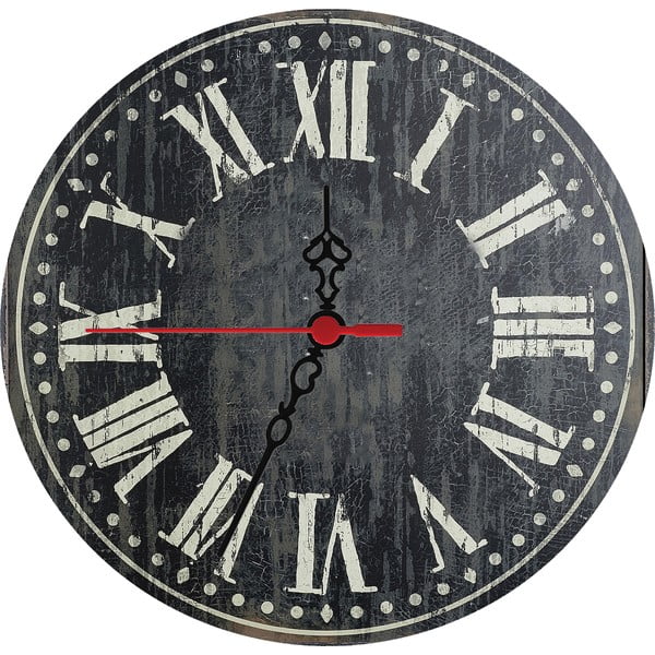 Zegar ścienny Dark Times, 30 cm