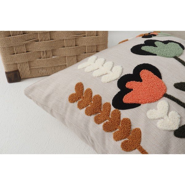 Lniana poszewka na poduszkę 43x43 cm Lale – Mioli Decor-image-4