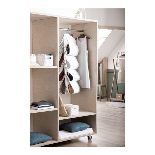 Biały organizer wiszący na torebki Compactor Handbags Organizer-image-1