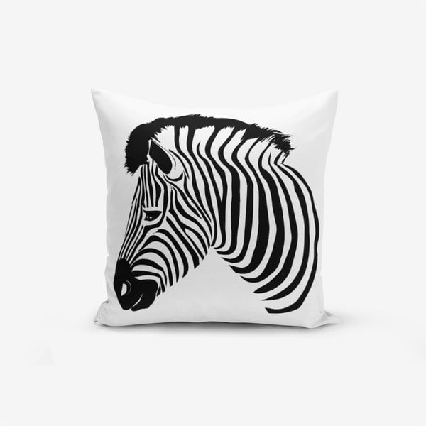 Poszewka na poduszkę Minimalist Cushion Covers Zebra, 45x45 cm