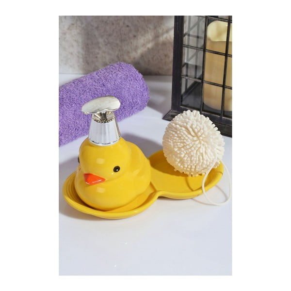 Komplet dodatków łazienkowych Little Duck