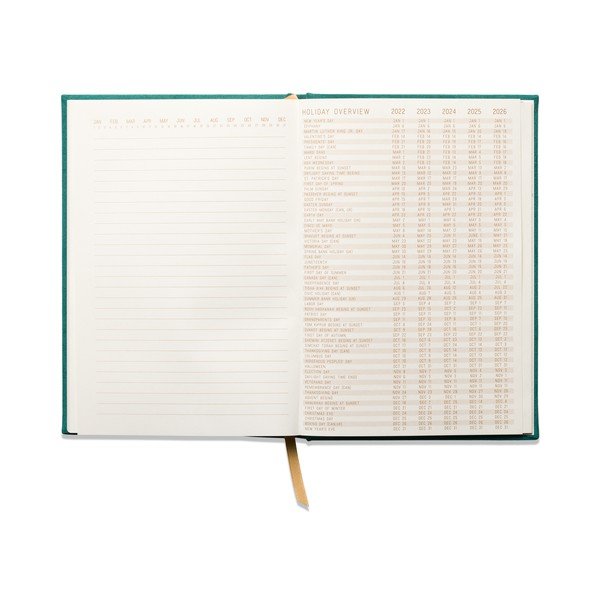 Kalendarz niedatowany w formacie A5 160 str. Linear Boxes – DesignWorks Ink-image-3