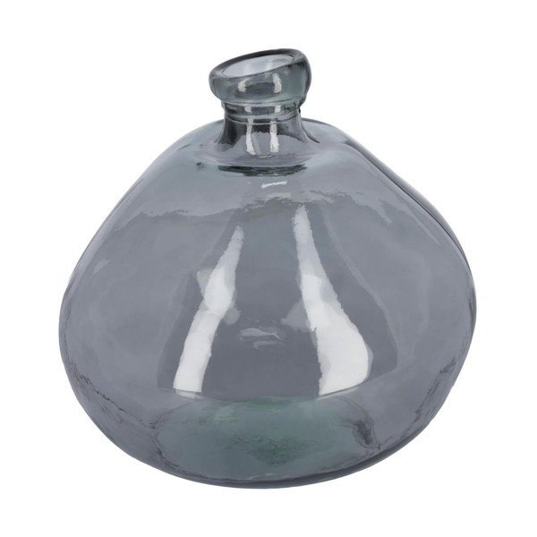 Niebieski wazon ze szkła z recyklingu (wysokość 33 cm) Brenna – Kave Home
