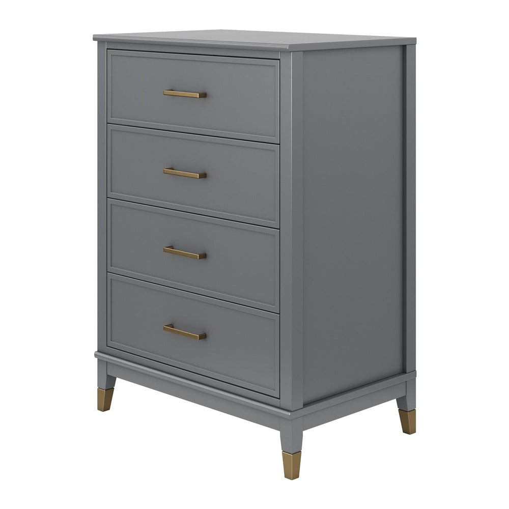 Szara komoda 75x106x50 cm Westerleigh – Støraa (zdjęcie 9)