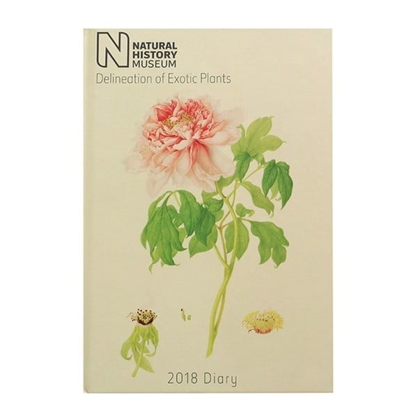 Kalendarz 2018 Portico Designs Natural History Museum Botanical, A5