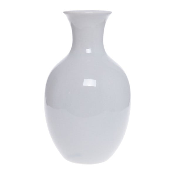 Szary wazon ceramiczny Ewax Tulip, wys. 20 cm