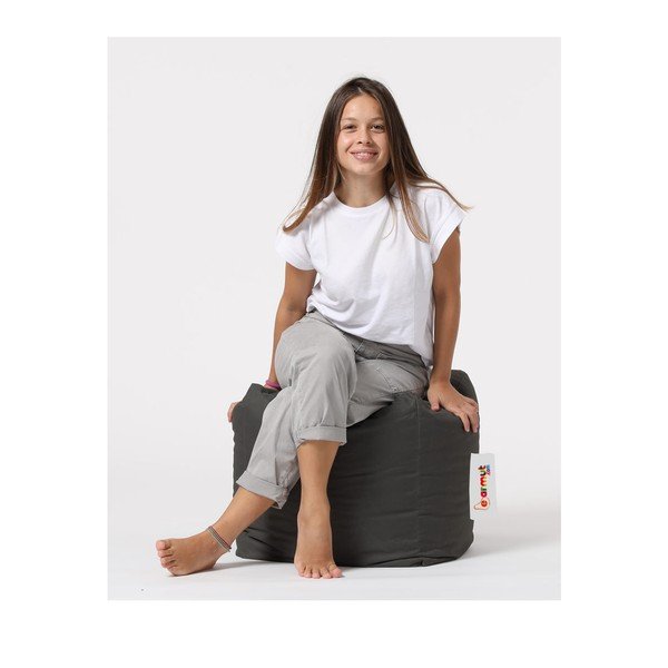 Ciemnoszary worek do siedzenia Emil – Floriane Garden-image-1