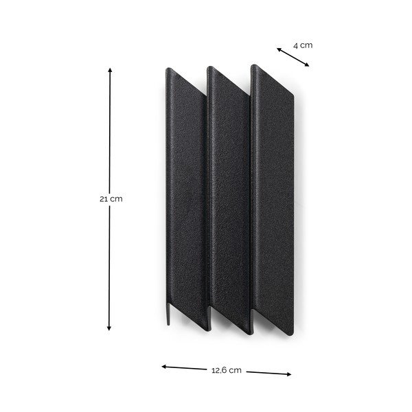 Czarny metalowy wieszak ścienny 13 cm Sensu – Spinder Design-image-4