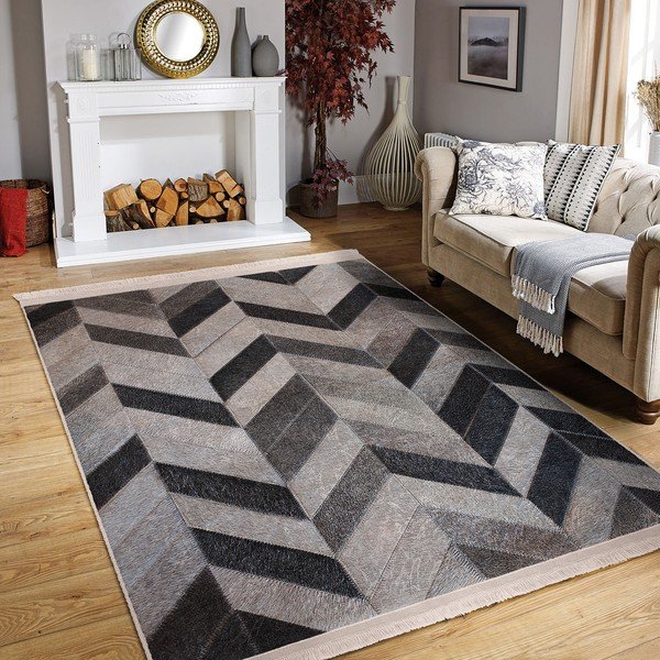 Szary dywan 80x150 cm – Mila Home-image-4