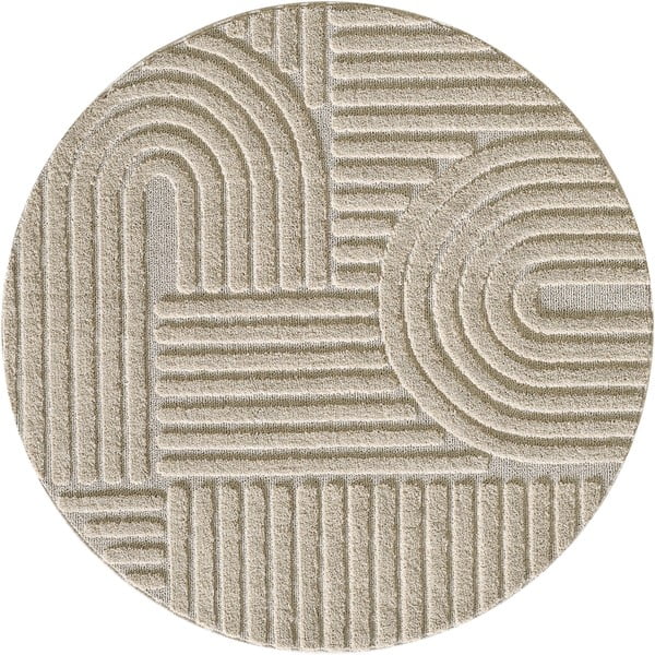 Beżowy okrągły dywan ø 120 cm Art – Ayyildiz Carpets