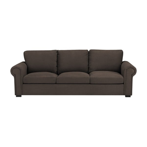 Brązowa sofa Windsor & Co Sofas Hermes, 245 cm