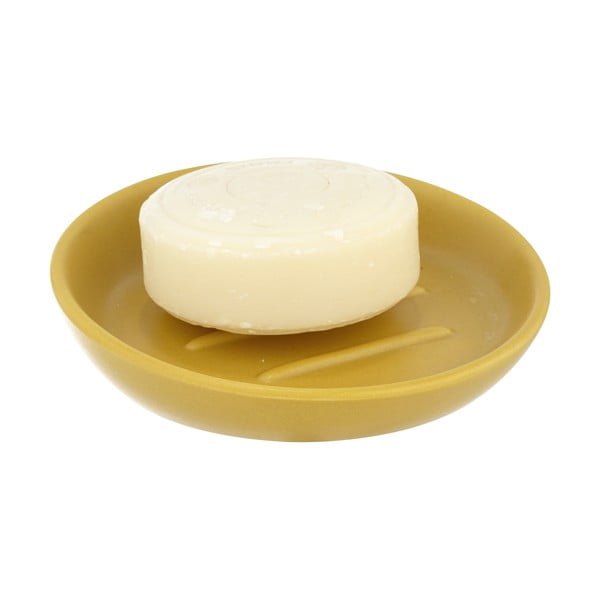 Żółta ceramiczna mydelniczka Badi – Wenko-image-2