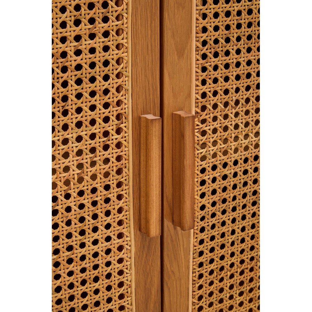 Komoda z litego drewna dębowego w naturalnym kolorze Lyon – Premier Housewares (zdjęcie 3)