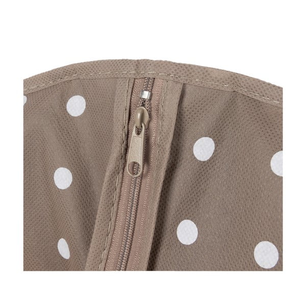 Beżowy pokrowiec na ubrania Compactor Dots, 100 cm-image-4
