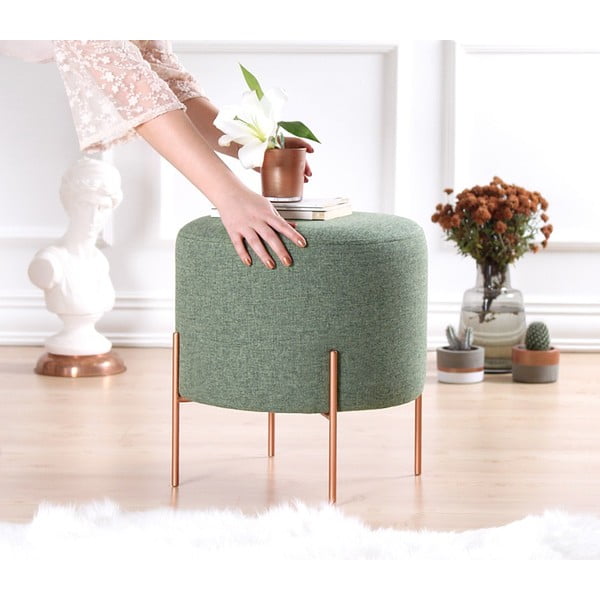 Jasnozielony puf Copper – Artie-image-4