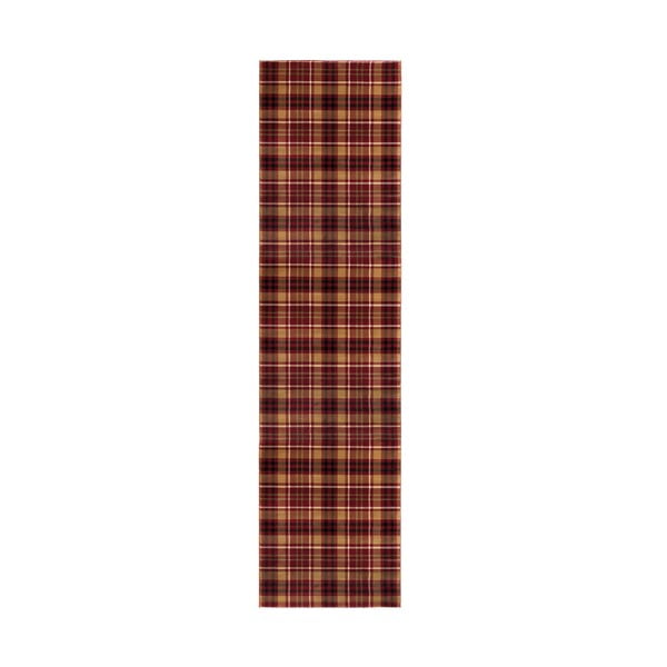 Czerwony chodnik Flair Rugs Highland, 60x230 cm