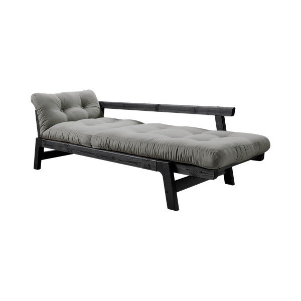 Sofa rozkładana Karup Design Step Black/Grey-image-3