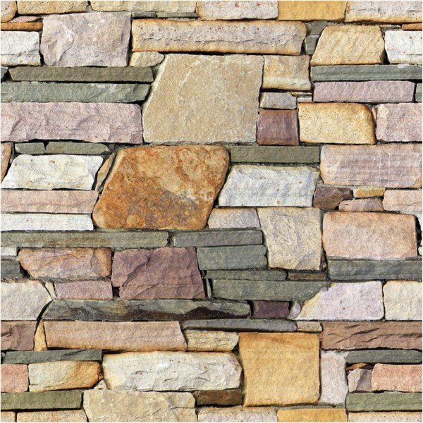 Dekoracyjna naklejeka ścienna Ambiance Esterel Stone, 40x40 cm-image-2