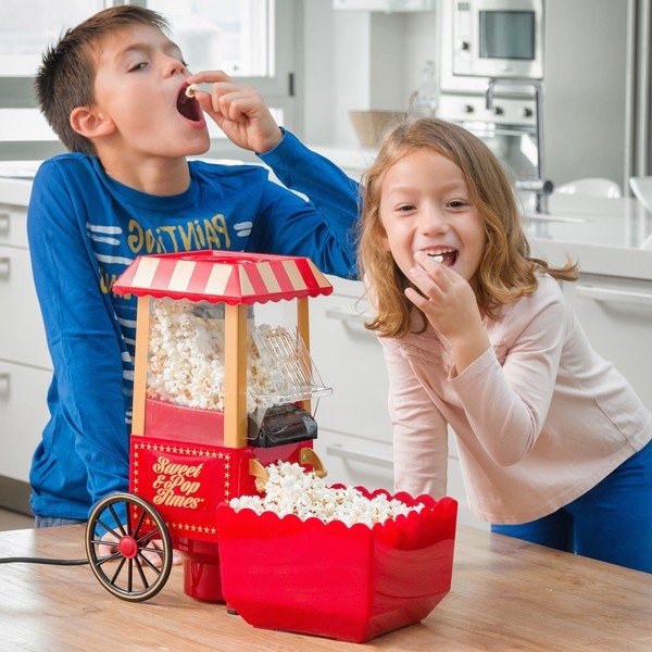 Czerwona maszyna do popcornu InnovaGoods Popcorn Maker-image-2